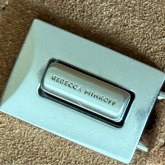 Rebecca Minkoff Darren Small Suede Shoulder Crossbody Bag - Picture 7 of 13